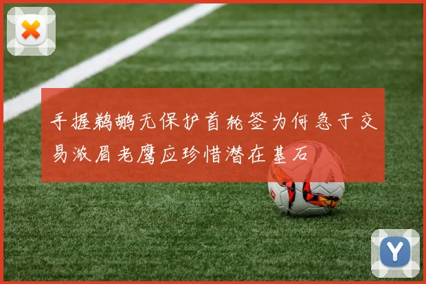 手握鹈鹕无保护首轮签为何急于交易浓眉老鹰应珍惜潜在基石